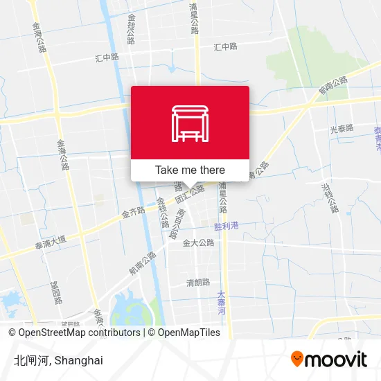 北闸河 map