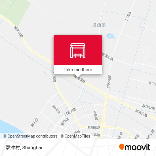 双津村 map