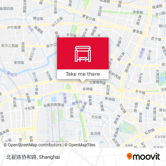 北翟路协和路 map