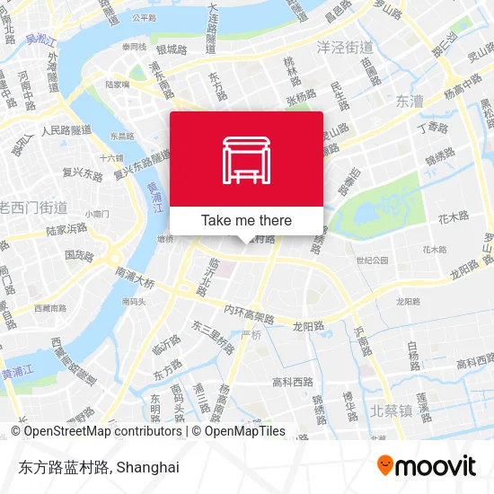 东方路蓝村路 map
