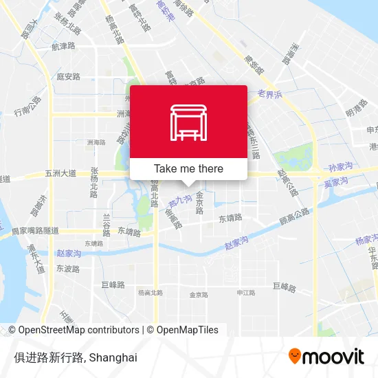 俱进路新行路 map