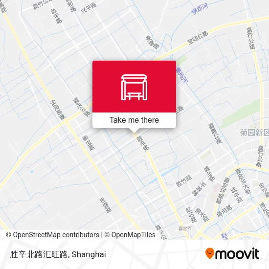 胜辛北路汇旺路 map