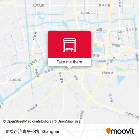 青松路沪青平公路 map