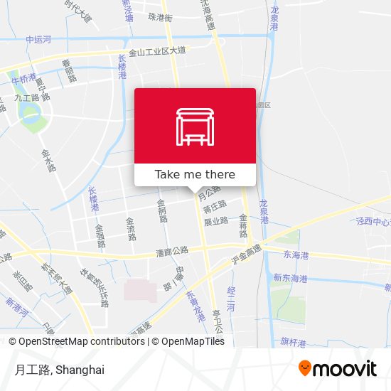 月工路 map