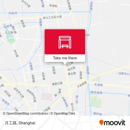 月工路 map