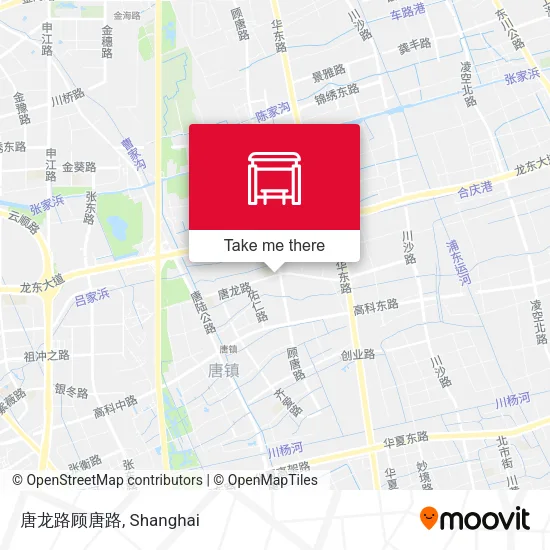 唐龙路顾唐路 map