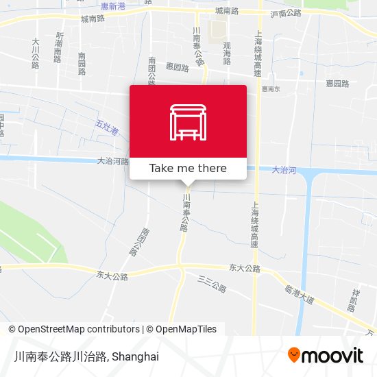 川南奉公路川治路 map