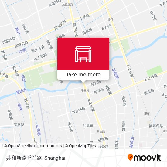 共和新路呼兰路 map