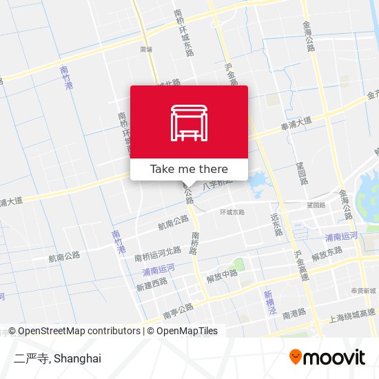 二严寺 map