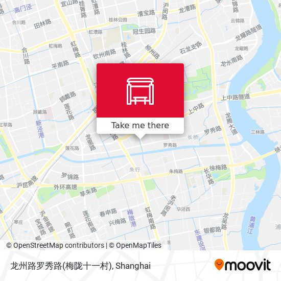 龙州路罗秀路(梅陇十一村) map