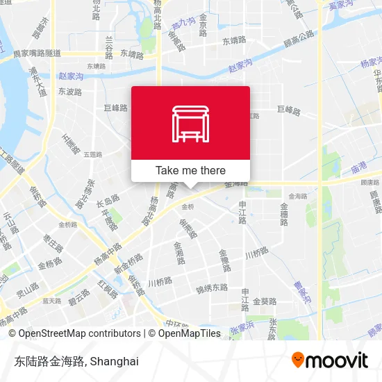 东陆路金海路 map