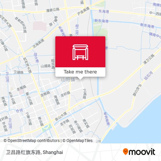 卫昌路红旗东路 map