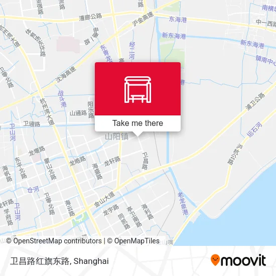 卫昌路红旗东路 map