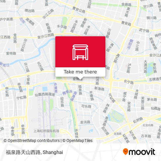 福泉路天山西路 map