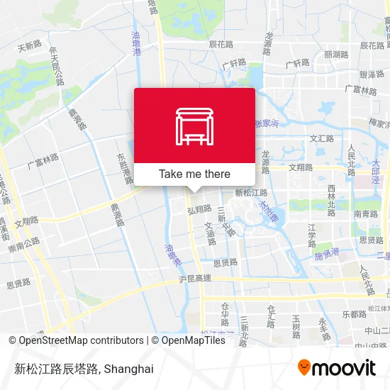 新松江路辰塔路 map