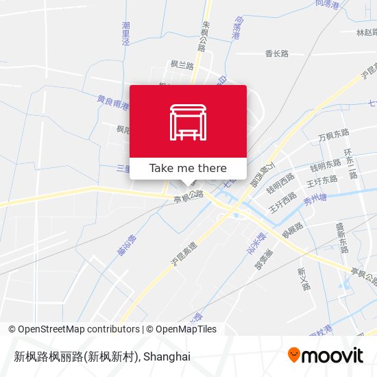 新枫路枫丽路(新枫新村) map