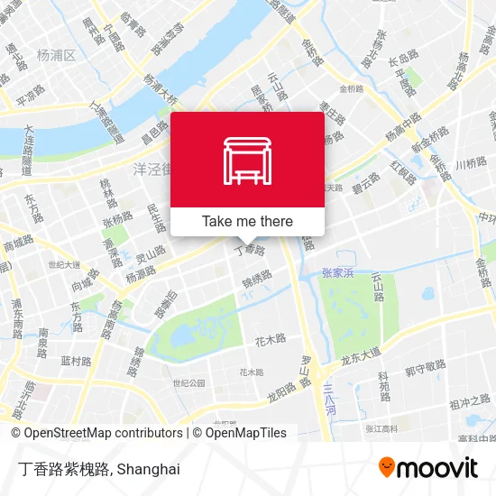丁香路紫槐路 map