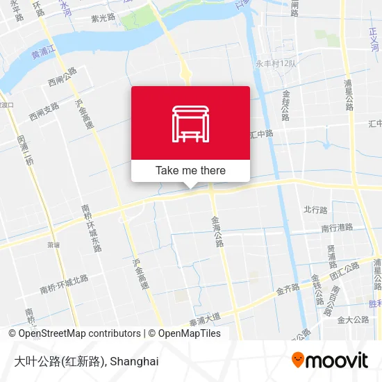 大叶公路(红新路) map