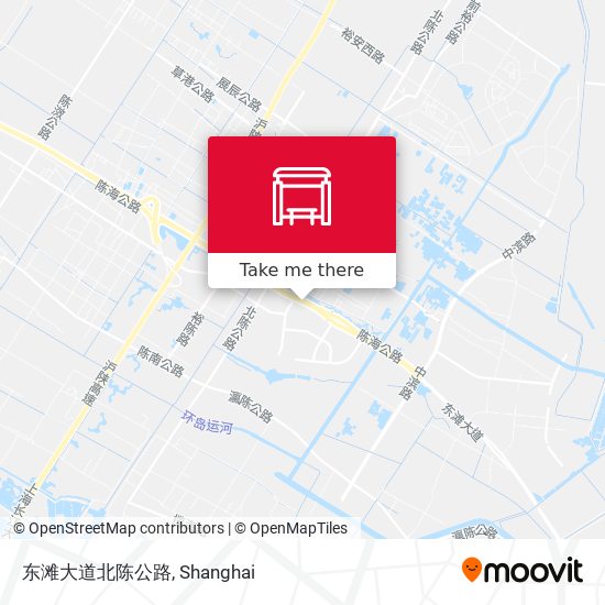 东滩大道北陈公路 map