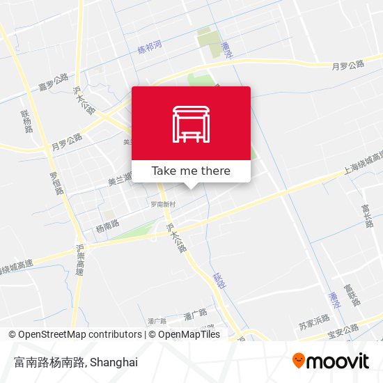 富南路杨南路 map