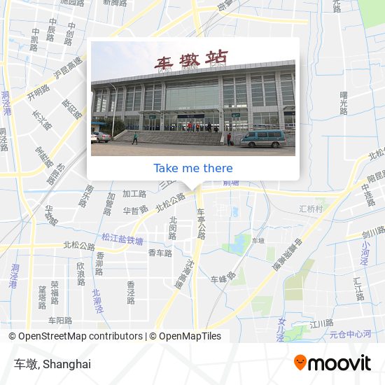 车墩 map