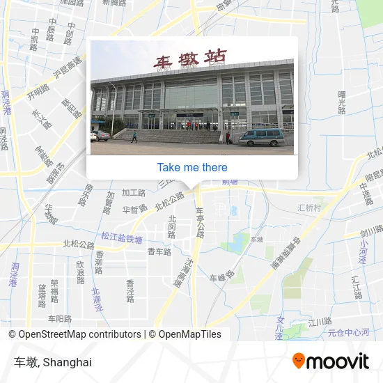 车墩 map