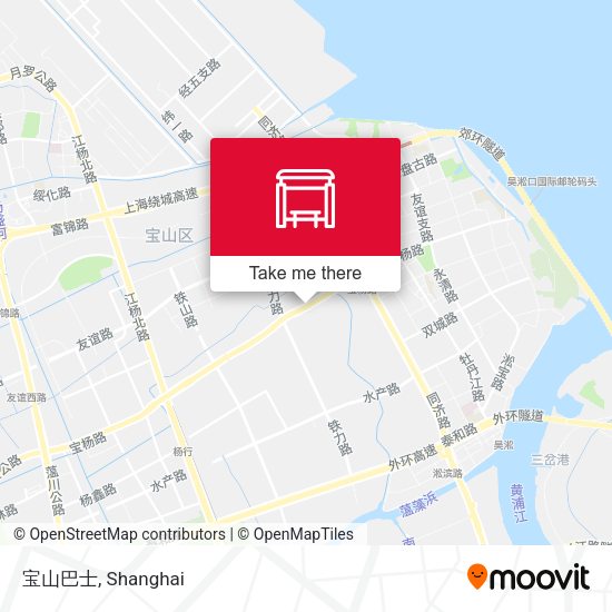 宝山巴士 map