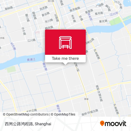 西闸公路鸿程路 map