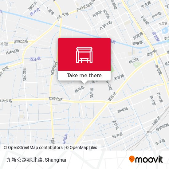 九新公路姚北路 map