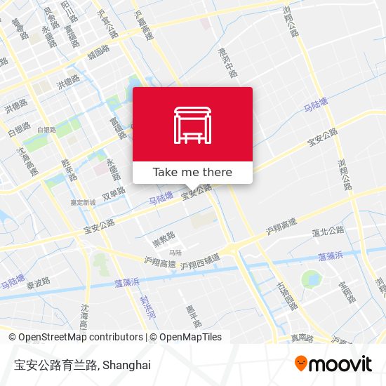 宝安公路育兰路 map