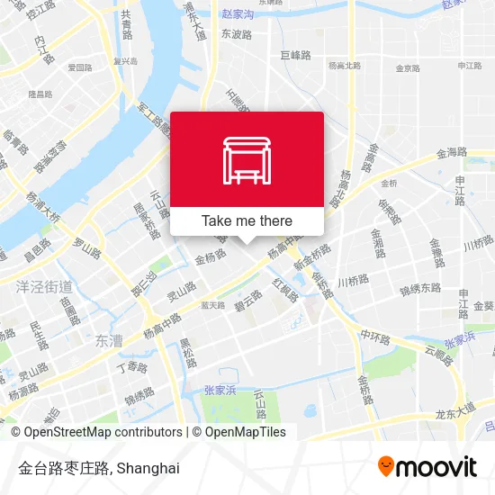 金台路枣庄路 map