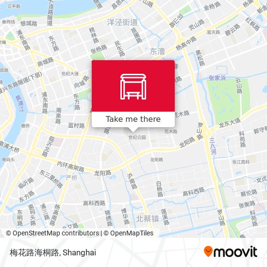 梅花路海桐路 map