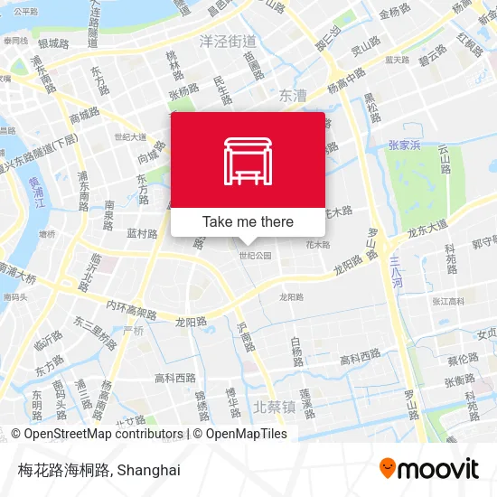 梅花路海桐路 map