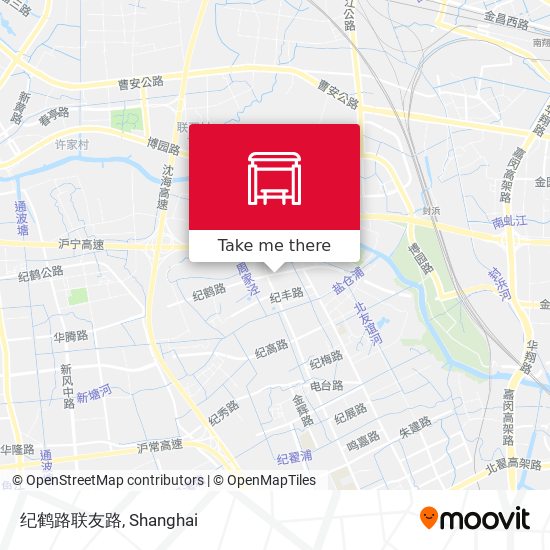 纪鹤路联友路 map