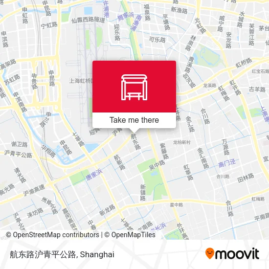 航东路沪青平公路 map