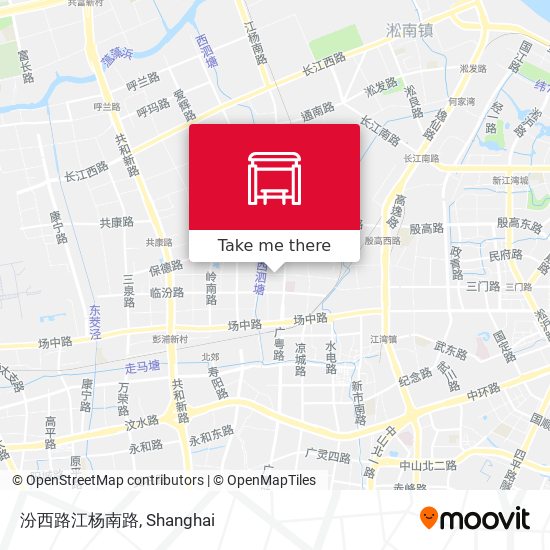 汾西路江杨南路 map