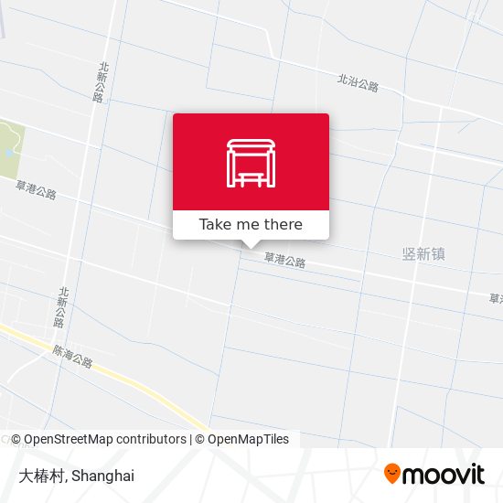 大椿村 map