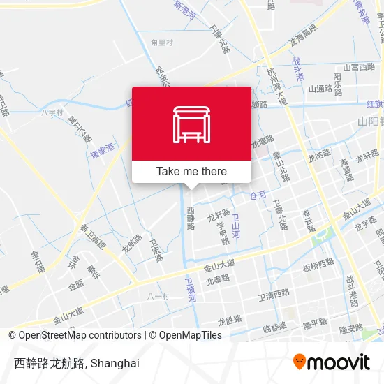 西静路龙航路 map