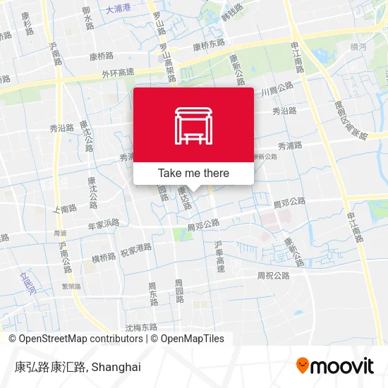 康弘路康汇路 map