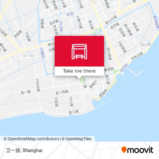 卫一路 map
