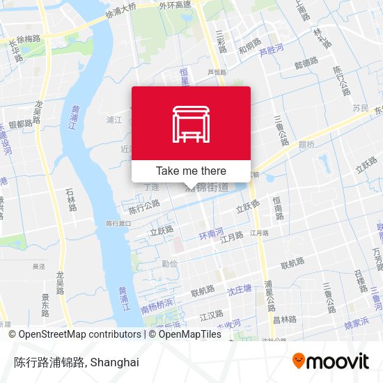 陈行路浦锦路 map