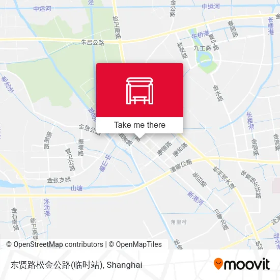 东贤路松金公路(临时站) map