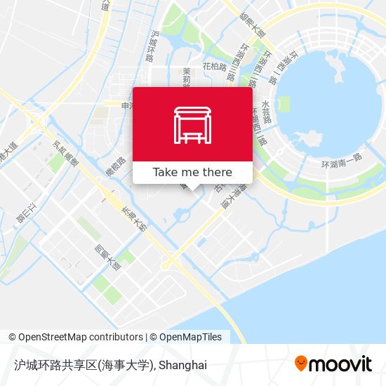 沪城环路共享区(海事大学) map