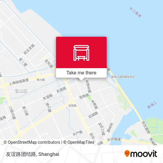 友谊路团结路 map