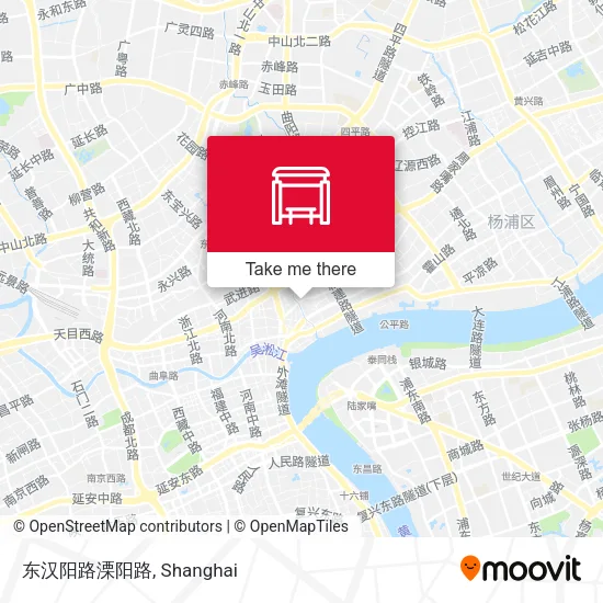 东汉阳路溧阳路 map
