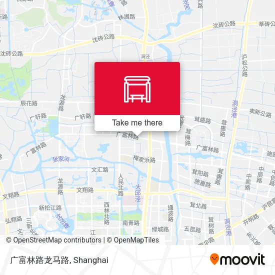 广富林路龙马路 map