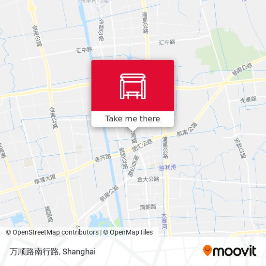 万顺路南行路 map