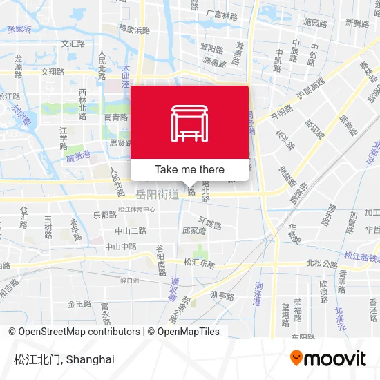 松江北门 map
