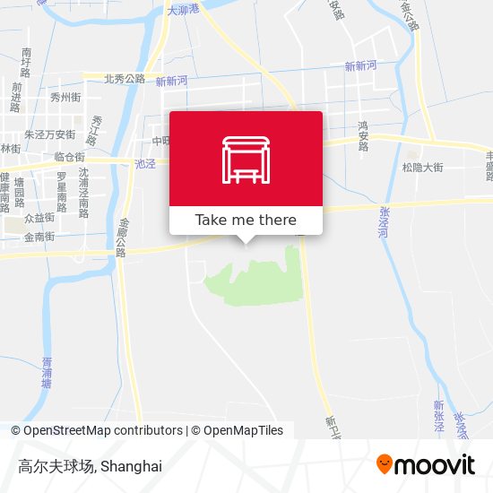 高尔夫球场 map