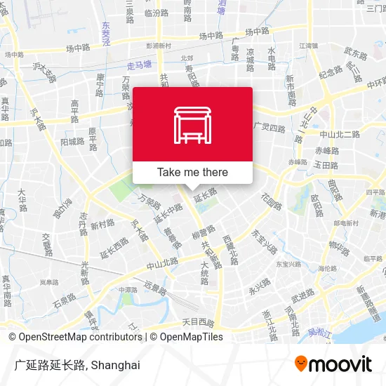 广延路延长路 map